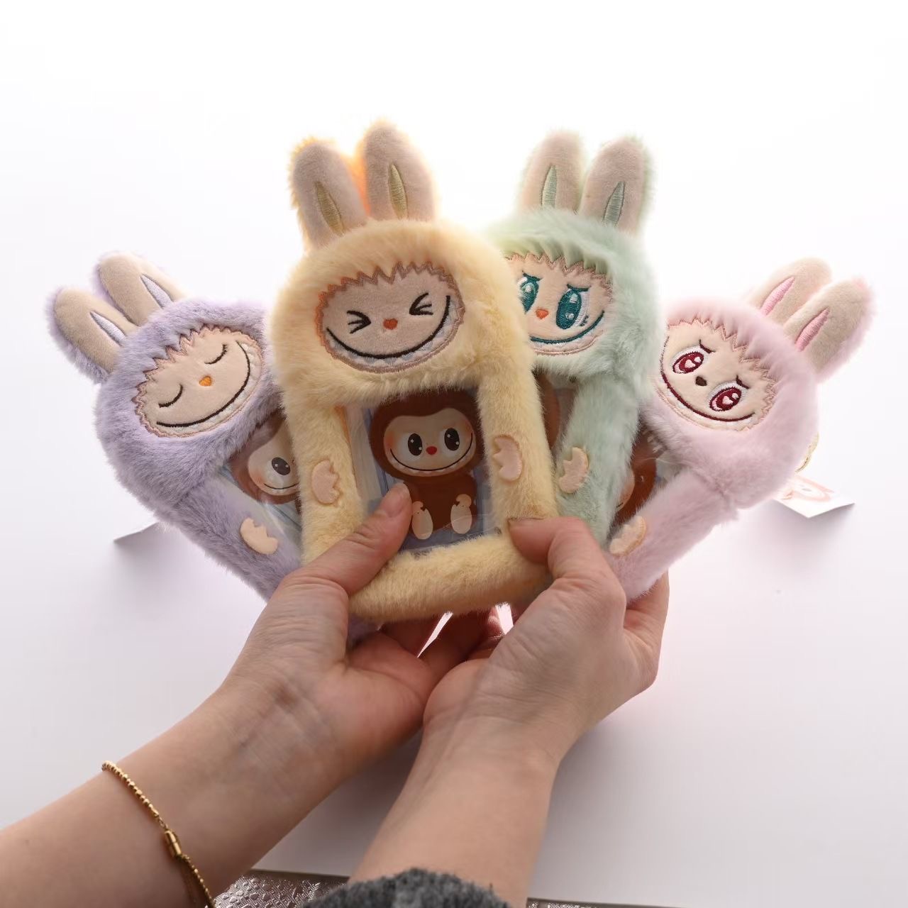 楽天市場】ラブブ キーホルダー 変顔 フェイスチェンジ 表情チェンジ