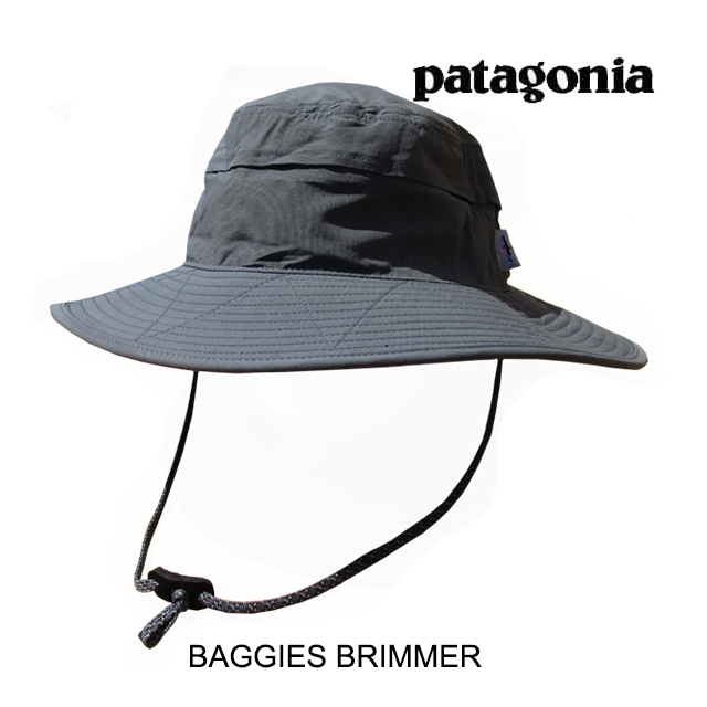PATAGONIA パタゴニア 帽子 ハット バギーズ ブリマー BAGGIES BRIMMER FGE FORGE GREY 33340