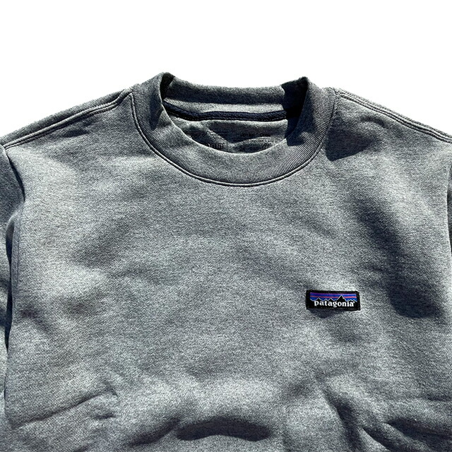 本物の PATAGONIA パタゴニア P-6 ラベル アップライザル クルー スウェットシャツ LABEL UPRISAL CREW  SWEATSHIRT GLH GRAVEL HEATHER 39627 fucoa.cl