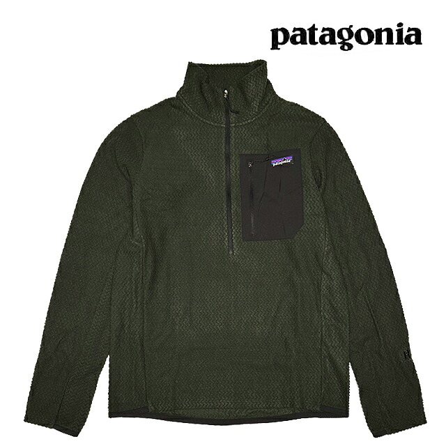 日本未発売モデル PATAGONIA パタゴニア R1 エア ジップネック R1 AIR ZIP NECK OLGG OLD GROWTH GREEN 40246