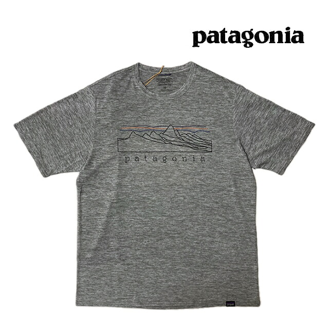 PATAGONIA パタゴニア キャプリーン クール デイリー グラフィック シャツ CAPILENE COOL DAILY GRAPHIC SHIRT STPF STRATAPEAKS: FEATHER GREY 45235