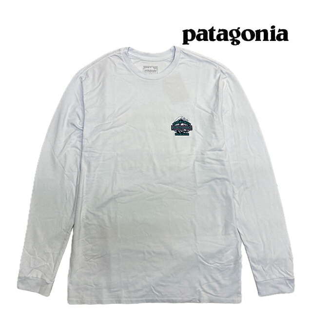 PATAGONIA パタゴニア ロングスリーブ グレート ウェーブス レスポンシビリティー LONG-SLEEVED GREAT WAVES RESPONSIBILI-TEE WHI WHITE 37876