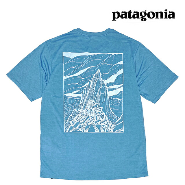 PATAGONIA パタゴニア キャプリーン クール デイリー シャツ CAPILENE COOL DAILY SHIRT CLOUD CRAG SHRX SHORE BLUE - LIGHT SHORE BLUE X-DYE 45477 速乾
