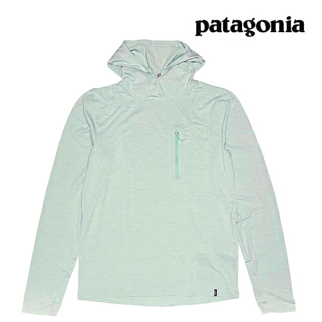 PATAGONIA パタゴニア キャプリーン 冷やりとした サン フーディ CAPILENE COOL SUN HOODY TBIX THERMAL BLUE - THIN ICE X-DYE 44800 速乾