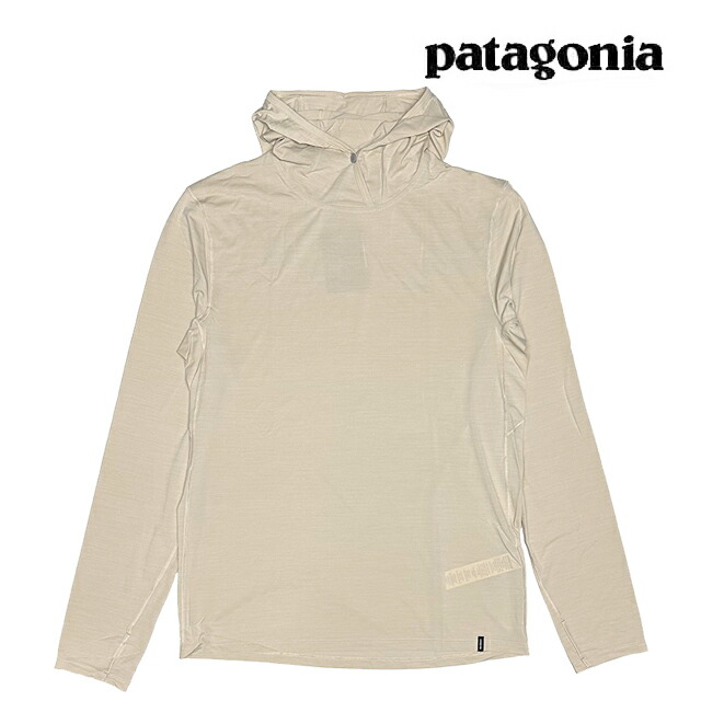 PATAGONIA パタゴニア キャプリーン 冷やりとした ウルトラ フーディ CAPILENE COOL ULTRA HOODY PDYX PUMICE - DYNO WHITE X-DYE 44695
