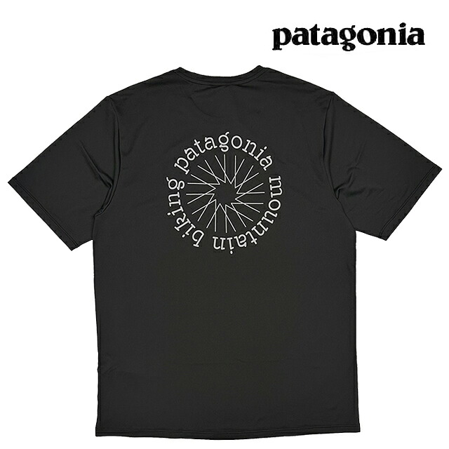 PATAGONIA パタゴニア キャプリーン クール デイリー シャツ CAPILENE COOL DAILY SHIRT SPOKE STENCIL BLK BLACK 45490 速乾