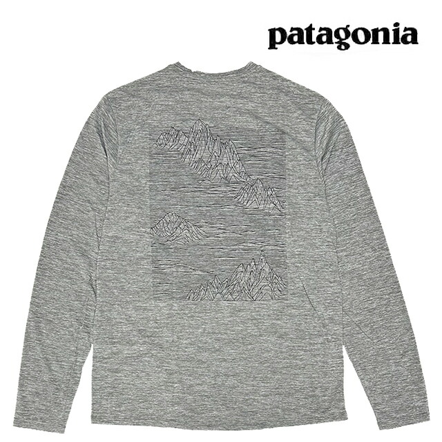 PATAGONIA パタゴニア ロングスリーブ キャプリーン クール デイリー シャツ ストラタスパイア LONG-SLEEVED CAPILENE COOL DAILY SHIRT STRATASPIRE FEA FEATHER GREY 45455 速乾
