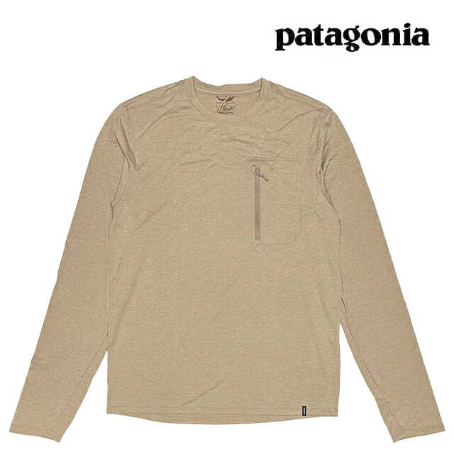 PATAGONIA パタゴニア ロング衣袂 キャプリーン 冷やりとした サン ティーシャツ CAPILENE COOL SUN SHIRT SDLX SEABIRD GREY - LIGHT SEABIRD GREY X-DYE 44790 速乾 メンズファッション-トップス-Tシャツ・カットソー