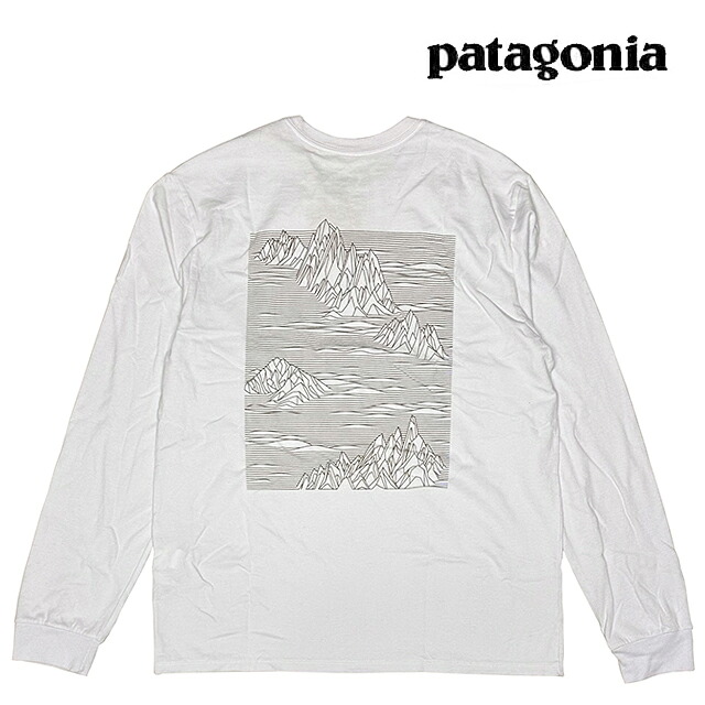 PATAGONIA パタゴニア ロングスリーブ ストラタスパイア レスポンシビリティー LONG-SLEEVED STRATASPIRE RESPONSIBILI-TEE WHI WHITE 37840
