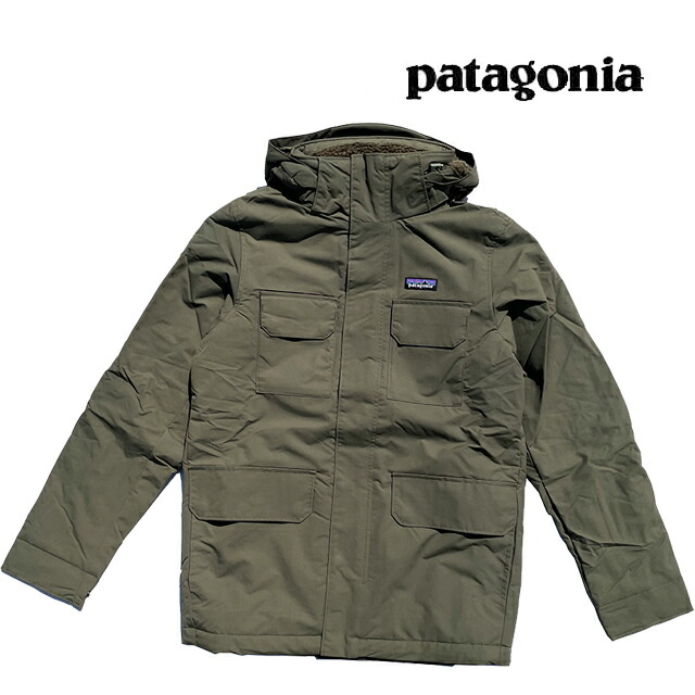 PATAGONIA パタゴニア イス集まり アノラック ISTHMUS PARKA BSNG BASIN GREEN 27022