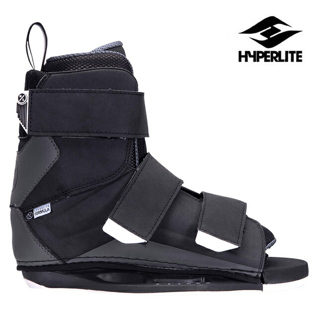 HYPERLITE ハイパーライト フォーミュラ BINDING FORMULA BLACK ウエイクボード ビンディング WAKEBOARD BINDING 10-14(28-32cm) ブーツ