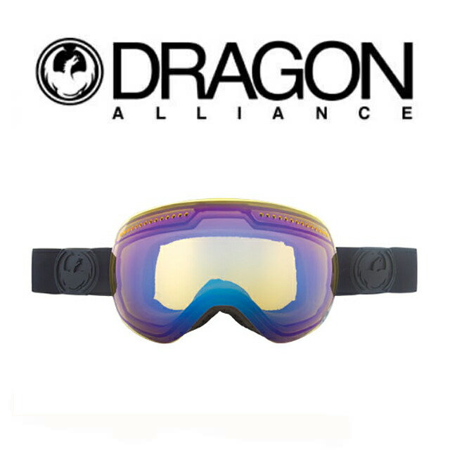 訳あり DRAGON ドラゴン ゴーグル GOGGLE APX KNIGHT RIDER/YELLOW BLUE ION+ROSE+ECLIPSE スノーボード ゴーグル画像
