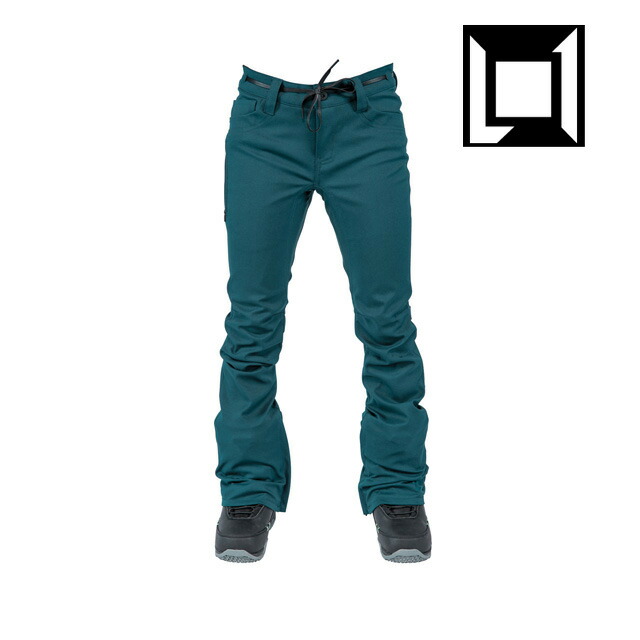 L1 エル壱 ズボン下 WOMENS RUNAWAY PANT DEEP TEAL ウィンタースポーツ-スポーツ・アウトドア