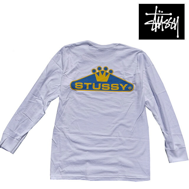 『STUSSY』ステューシー (L) Leaves L/S Crew ロンT STUSSY WORLD TOUR L/S TEE ステューシー 長袖 ロンT - メルカリ