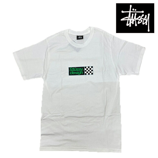 STUSSY ステューシー スピードウェイ Tシャツ SPEEDWAY TEE WHITE 1904548