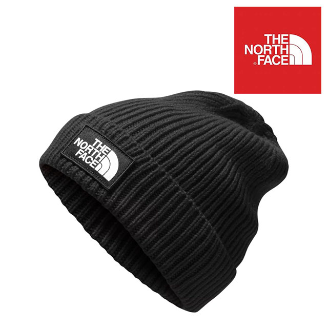 Usa企画 The North Face ザ ノースフェイス Tnf ロゴ ボックス カフ ビーニー ニットキャップ Tnf Logo Box Cuffed Beanie Jk3 Tnf Black 革命期から変わらない長いひ North Diasaonline Com