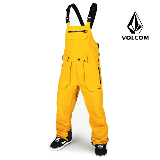 VOLCOM ボルコム レイン ゴア ビブパンツ RAIN GORE BIB OVERALL RSG RESIN GOLD