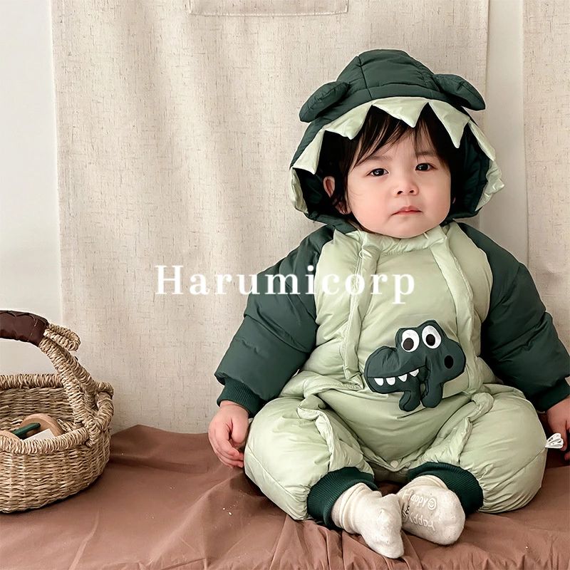 ロンパース 冬着 フード付き ベビー服 女の子 男の子 中綿 着るおくるみ カバーオール キッズ 長袖 暖かい 子供服 新生児 赤ちゃん 子ども服 アウター コート ボディスーツ 長ズボン おしゃれ 防風 防水可愛い 退院着 出産お祝い プレゼント 66cm 73cm 80 90保育園 お出かけ
