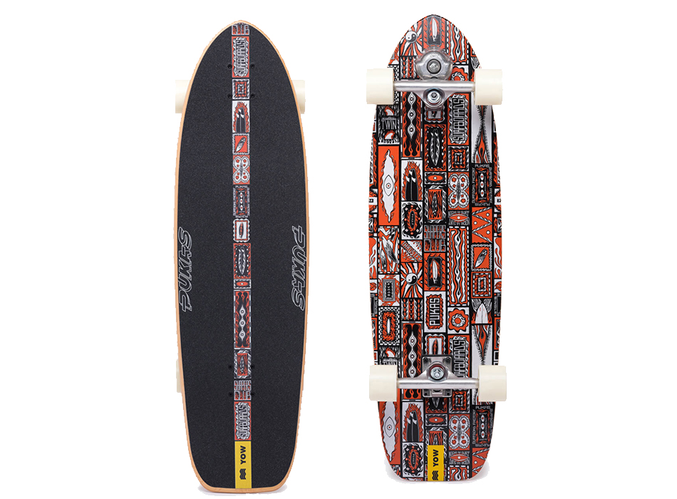 マーケット YOW SURFSKATE X PUKAS DARK 34.5” ヤウサーフスケート