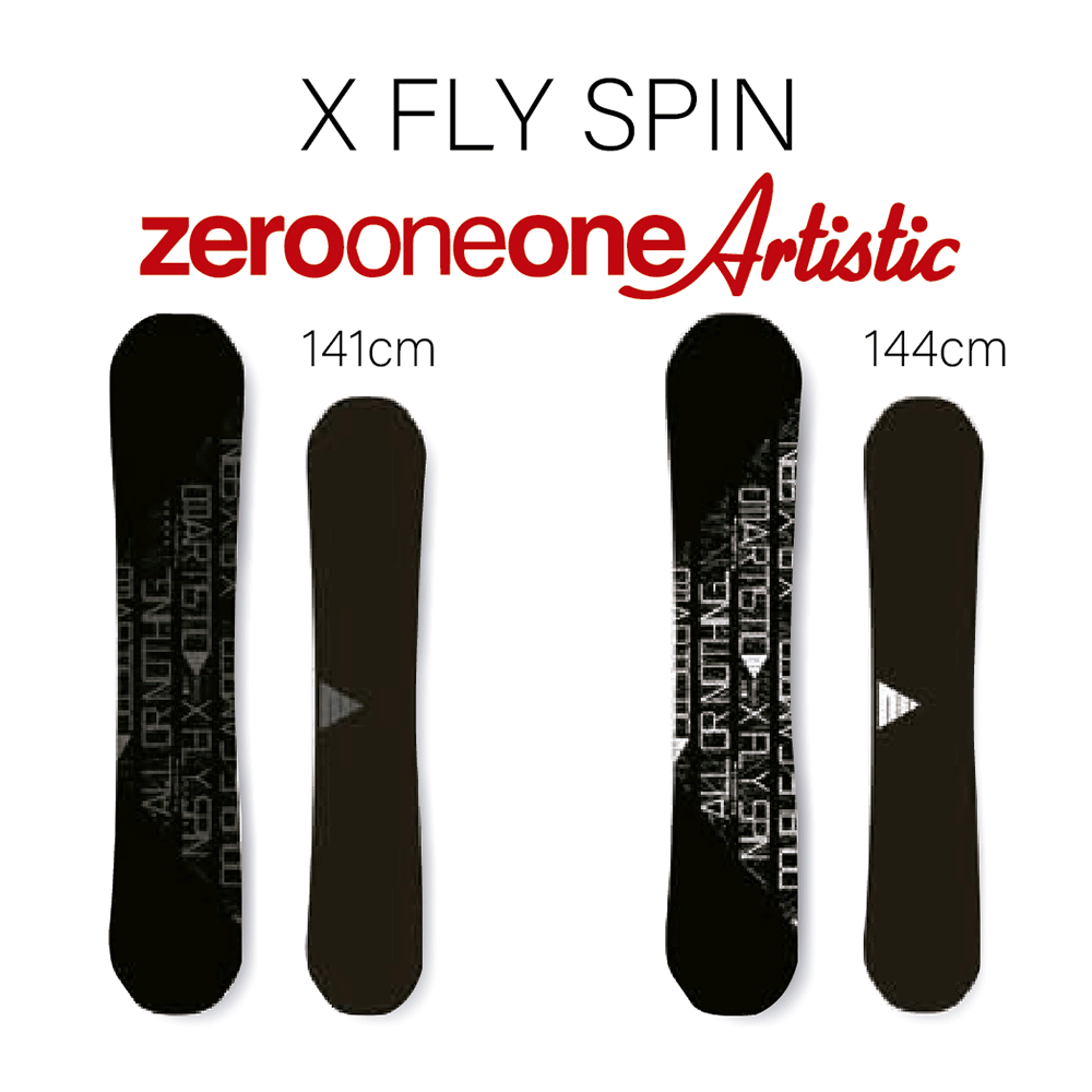 独特の素材 即日発送 X FLY SPIN 141 144 ゼロワンワンアーティ