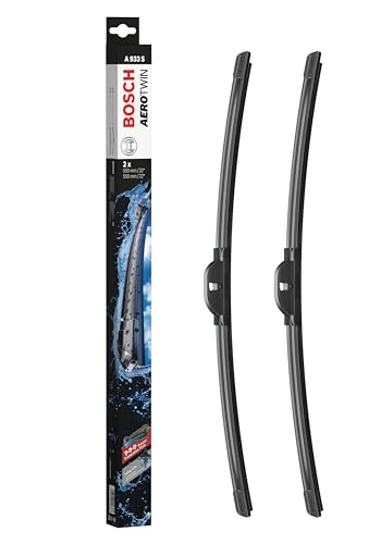 BOSCH(ボッシュ) 輸入車用 フラットワイパーブレード エアロツイン車種専用 550mmX2 A933S
