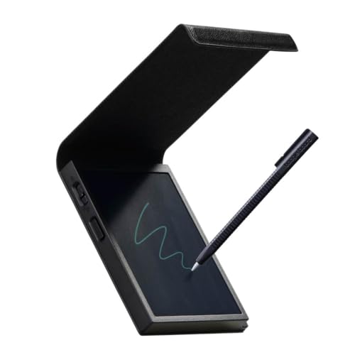 キングジム 電子メモパッド ブギーボード 4インチ カバー付き 消去ロック 電池交換可 BB-21-BK 黒