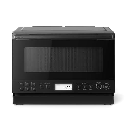 TOSHIBA(東芝) スチームオーブンレンジ 石窯オーヴン 23L 縦食い違い パウダーコンパクト 一人暮らし/身寄り 飾り気の無い取りまわし 液晶ダイアログボックス ER-60ZB