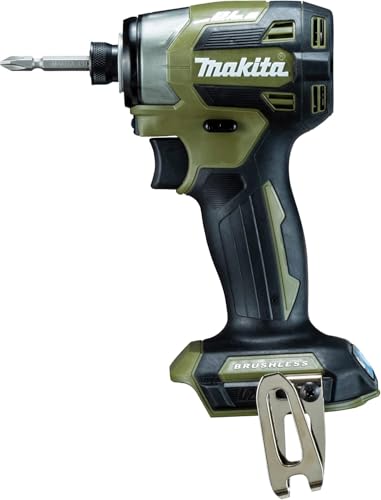 マキタ(Makita) 充電式インパクトドライバ（オリ-ブ） 18Ｖ バッテリ・充電器・ケース別売 TD173DZO｜actonlineshop