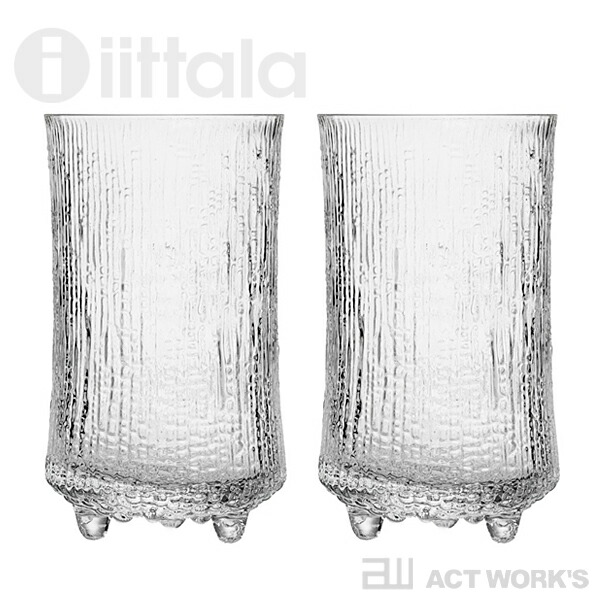 iittala Ultima Thule ビアグラス ペアセット 600ml ウルティマ ツーレ 【イッタラ デザイン雑貨 キッチン雑貨 台所 北欧 シンプル フィンランド グラス タンブラー お祝い ギフト プレゼント ビール】｜ACT WORK&rsquo;S 10,296円