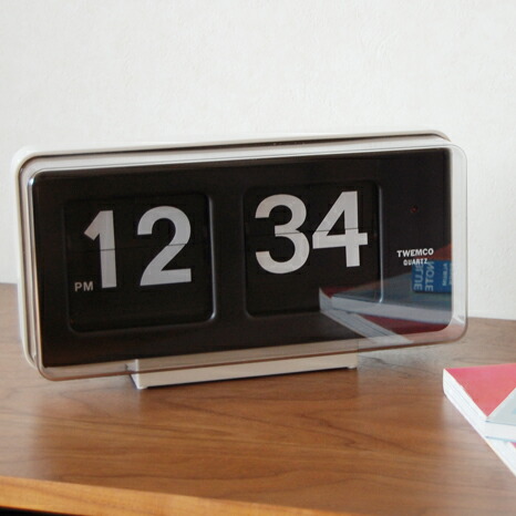 TWEMCO トゥエンコ QT-30　置き掛け兼用パタパタ時計 楽天市場】【送料無料】【あす楽】TWEMCO トゥエンコ 置き掛け兼用