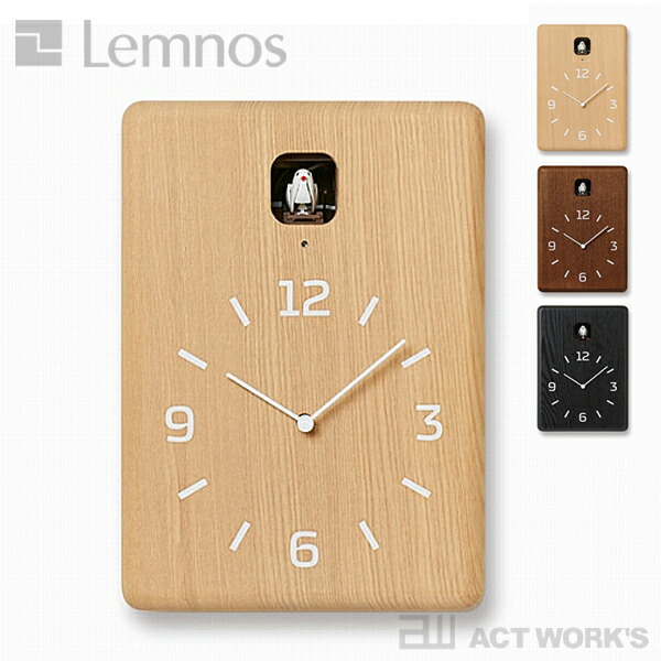 楽天市場】掛け時計 鳩時計 レムノス LEMNOS バードハウスクロック