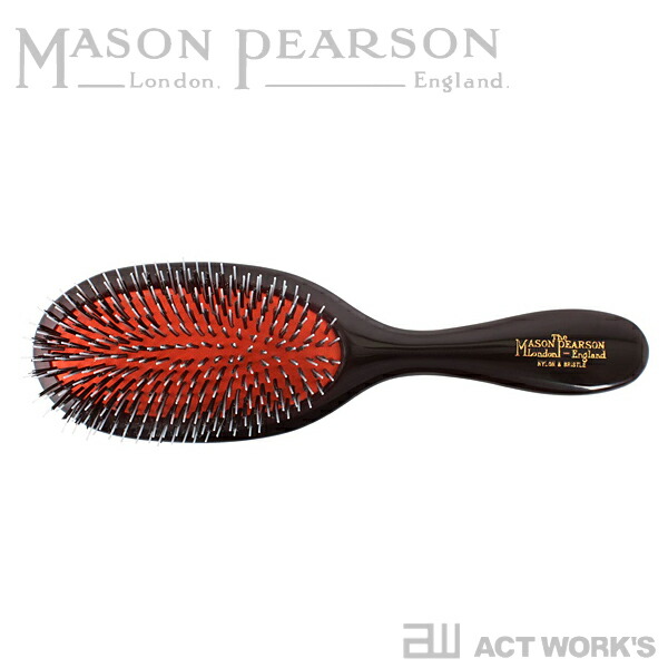 【ポイント10倍】【RCP】MASON PEARSON メイソンピアソン ハンディミックス クリーニングブラシ付き 4966997310408|ACT WORK’S