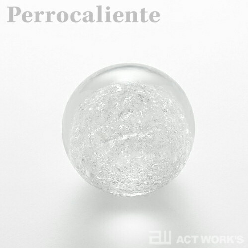 Perrocaliente SECCA 雪花 A（大） ペーパーウェイト 【ペロカリエンテ デザイン雑貨 セッカ ガラス オブジェ】