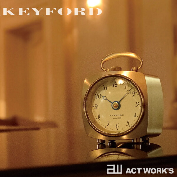 KEYFORD グラブ テーブルウォッチ GRAB TABLE WATCH 置き時計【デザイン雑貨 レトロ モダン インテリア】