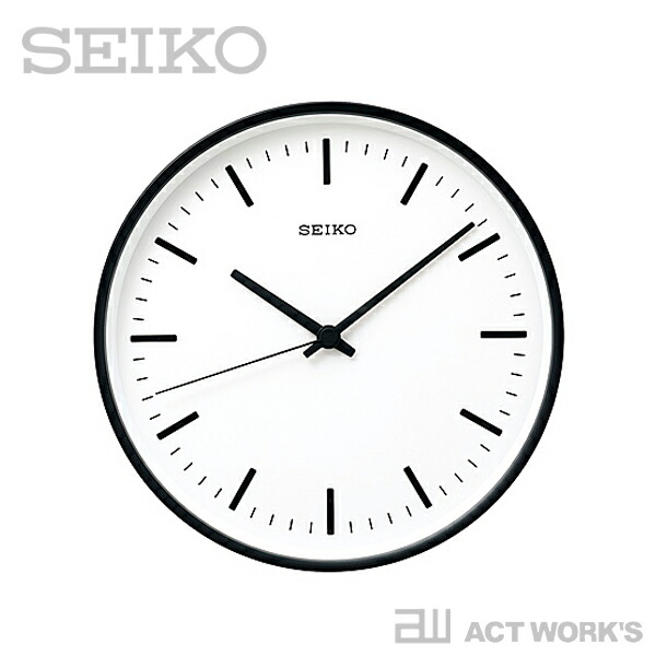 《全2色》SEIKO clock STANDARD M（26.5珊） 標準尺度 KX309 【セイコー 飾りつけ時辰儀 掛時計 深澤直人 ひな形雑貨 室内装飾 電磁波時辰儀 ウォール時辰儀 分かりやすい】