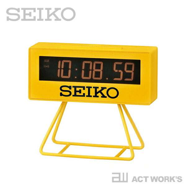 楽天市場】SEIKO スポーツタイマークロック SQ816Y 【セイコー 壁掛け