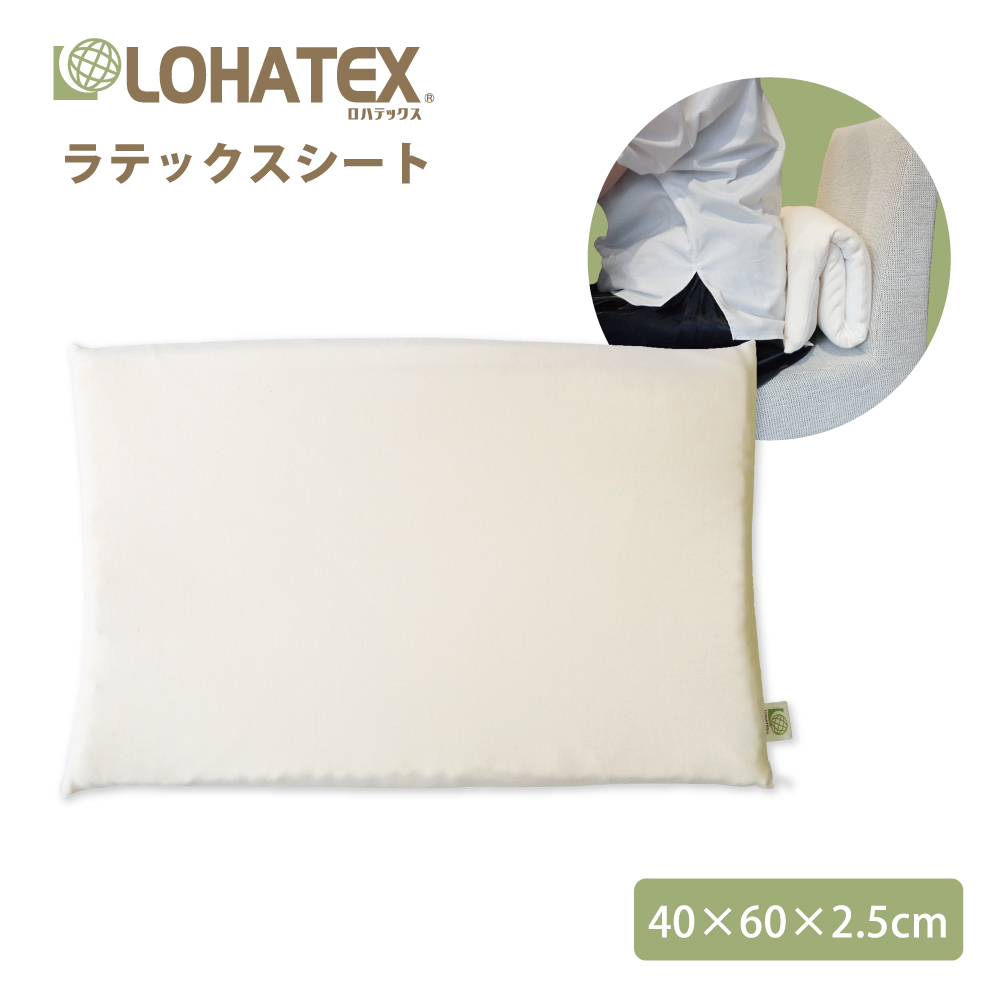 【楽天市場】ラテックス シート 厚さ2.5cm 40×60×2.5cm LOHATEX