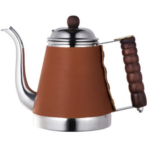 Kalita(カリタ) ウェーブポット　レザー　満容量1L　52074　レザー 珈琲 コーヒー ハンドドリップ ポット