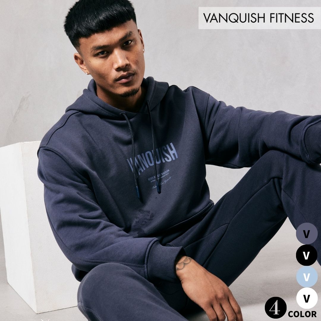 新品　vanquish fitness オーバーサイズパーカー VANQUISH FITNESS 遊戯王モデル コラージュ オーバーサイズ パーカー