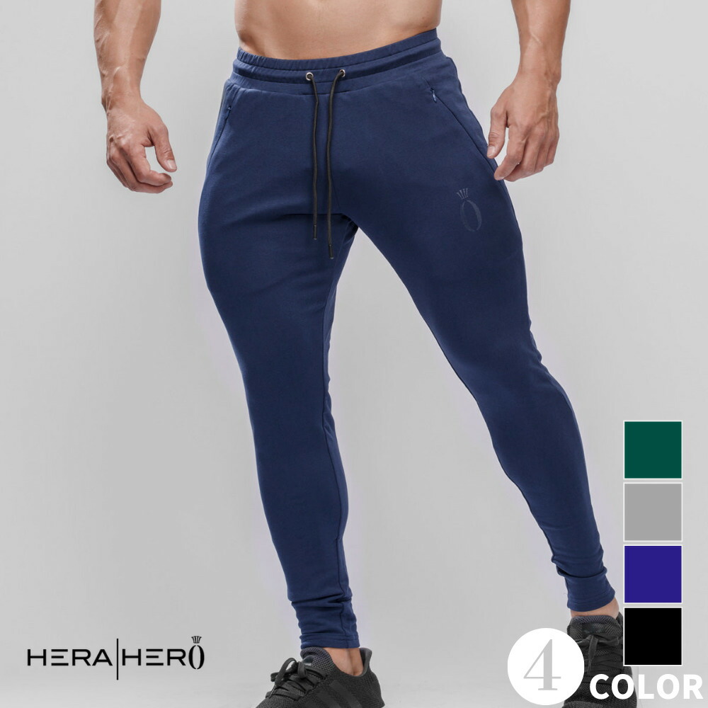 HERA HERO ヘラヒーロー DLUXX JOGGERS ジョガーパンツ 筋トレ フィジーク 無酸素性運動 メンズ 流汗 メンズ 形づくるズボン下