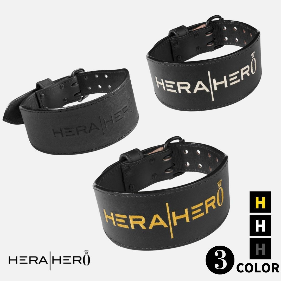 HERA HERO ヘラヒーロー HERO Weightlifting Belt 形づくる 三尺帯