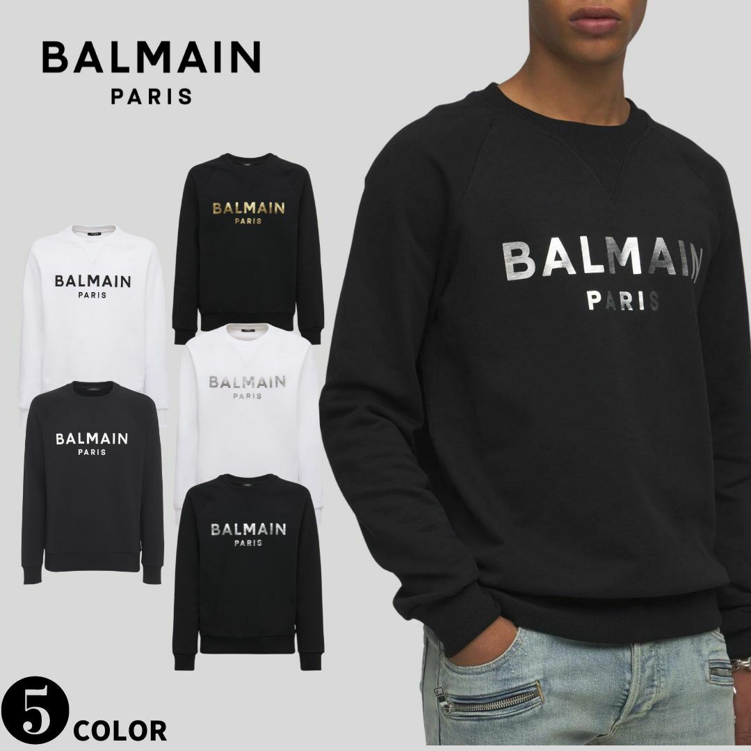 楽天市場】バルマン BALMAIN ロゴ トレーナー 正規品 : セレクト 
