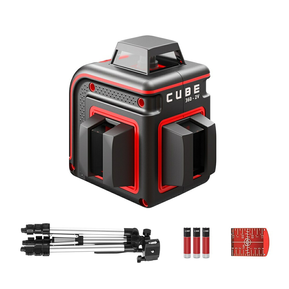 5%OFF レーザー墨出し器 円錐ミラーキューブ360ー2V センターポール式三脚付き 受光器（別売りLR60 or LM70)対応 レーザーレベル オートラインレーザー レーザーライン 墨出しレーザー レーザー水平器 マキタ シンワ KDS タジマ ボッシュ マイゾックス