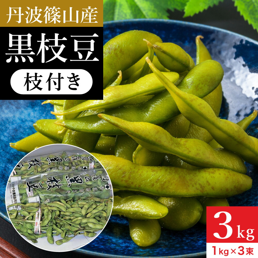 兵庫県丹波産　黒枝豆　さやのみ　4キロ 毎年すぐ売り切れる人気商品】R6丹波篠山産 黒枝豆 - 700g×1袋