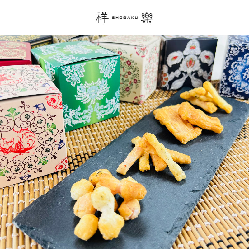 Japanese Olive oil rice crackers, japanese rice crackers, arare, japapnese arare, japanese rice snacks, Nara Shouraku rice crackers, Nara Shouraku arare, Nara Shouraku rice snacks