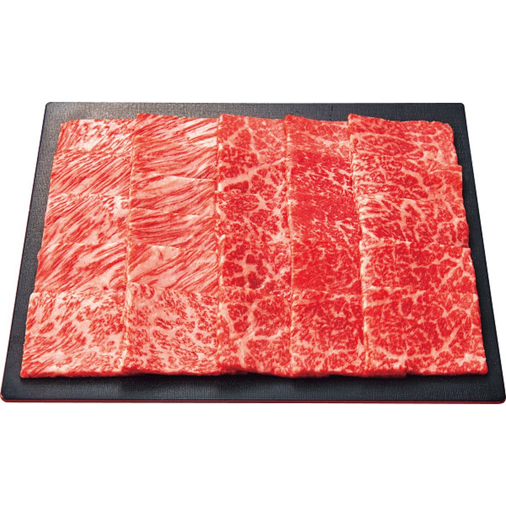 お中元 お返し 内祝い ギフト肉加工品 銀座吉澤松阪牛モモ・肩ロース焼肉用 計430g 産直 新築 お礼 引越し 志 仏事 送料無料|あだちねっと 美米屋