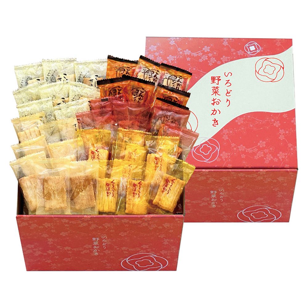 お返し 内祝い ギフト和菓子 いろどり野菜おかきIR-4M 新築 お礼 引越し 志 仏事 送料無料