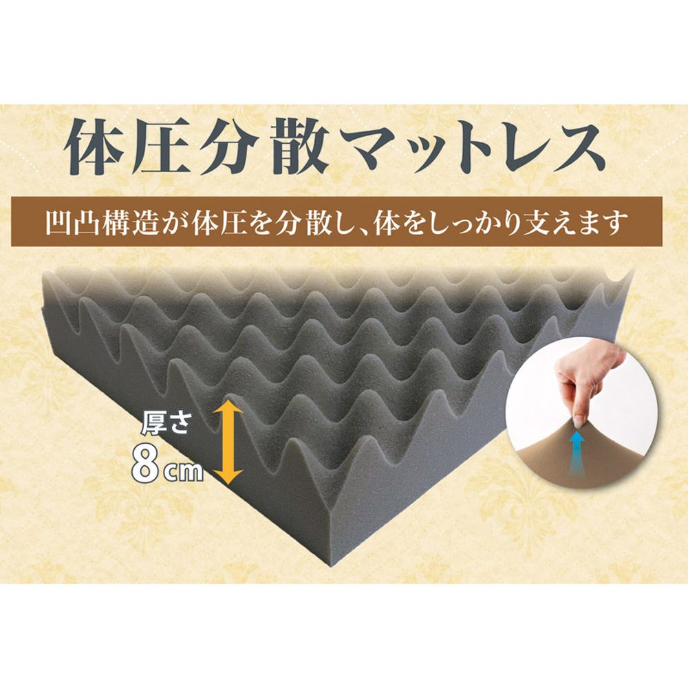 しっぺい返し 内祝い 差し上げ物敷パッティング nishikawa 体圧分散マットレスHC03000264  造営 畏まり 住み替え 志 仏事 貨物輸送無料 インテリア・寝具・収納-寝具-ベッドパッド・敷きパッド