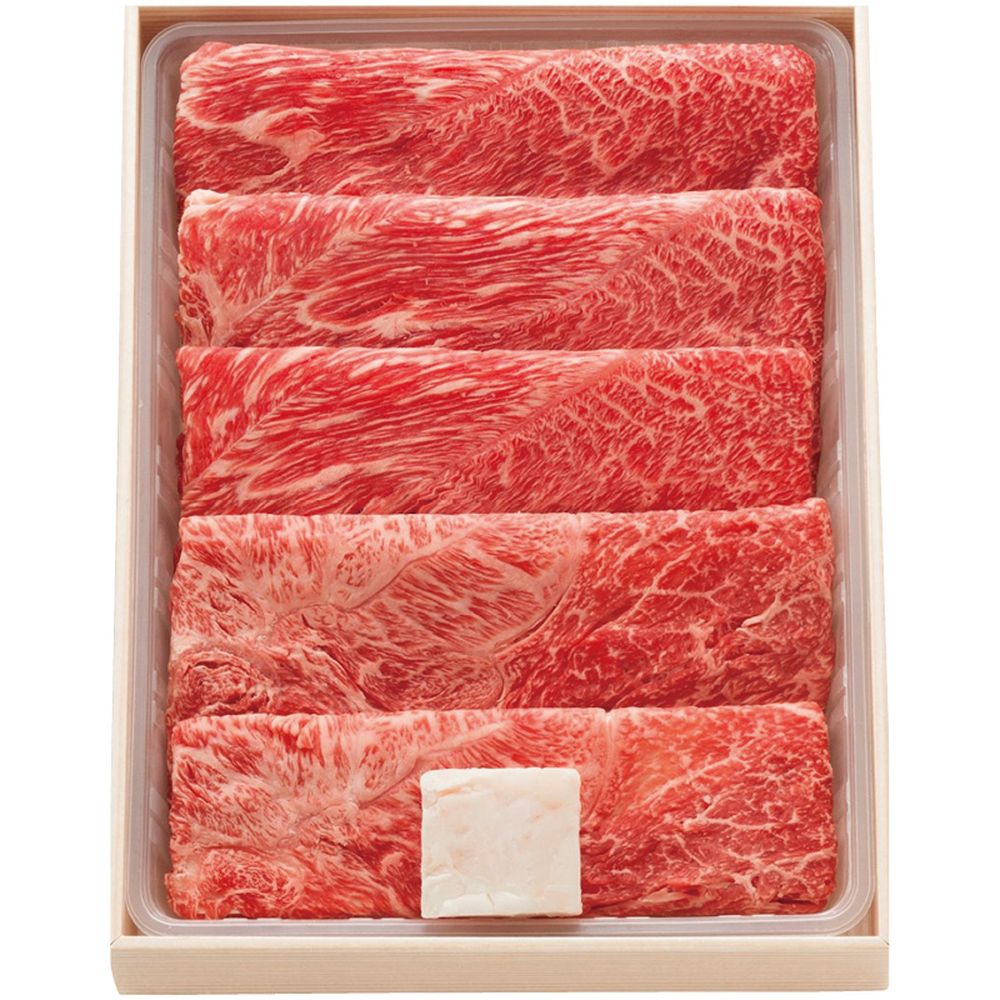 お中元 お返し 内祝い ギフトお届け日確認 牛肉 松阪牛ももカタすき焼き用MKTS55-MA 産直 新築 お礼 引越し 志 仏事 送料無料｜あだちねっと　美米屋