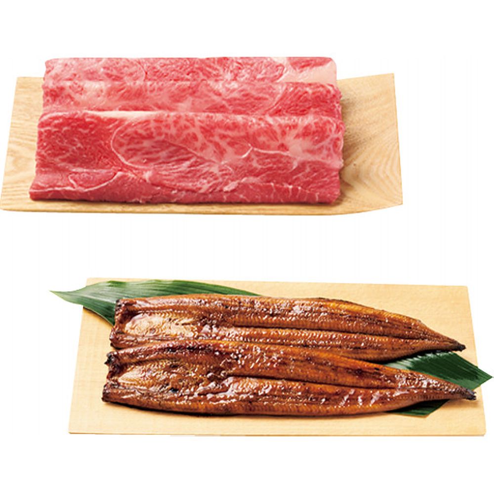 お返し 内祝い ギフト 食品 神戸ビーフ&鹿児島県産うなぎ産直 新築 お礼 引越し 志 仏事 送料無料|あだちねっと 美米屋